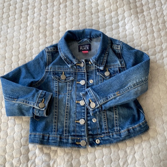 Girl’s denim jacket size 3T - Picture 1 of 8